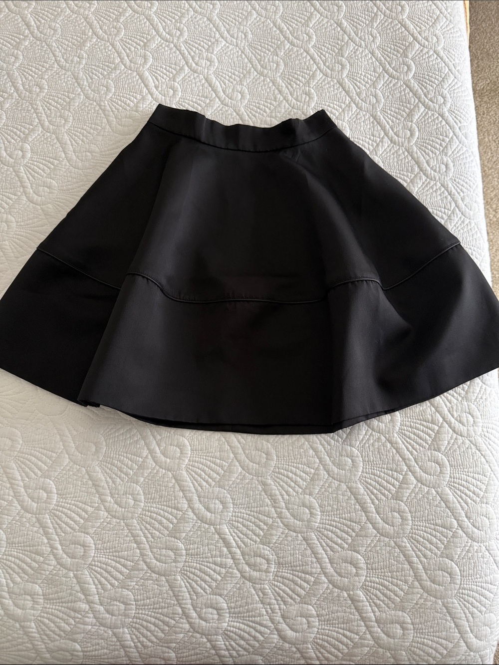 H&M Black Circle Skater Skirt